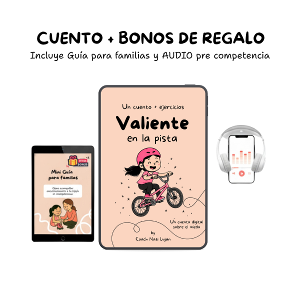 Valiente en la pista BMX