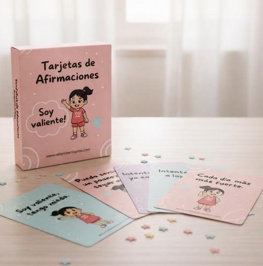 Tarjetas de Afirmaciones IMPRIMIBLES 🖨️ para deportistas. Para acompañar emociones y reforzar el “sí puedo”