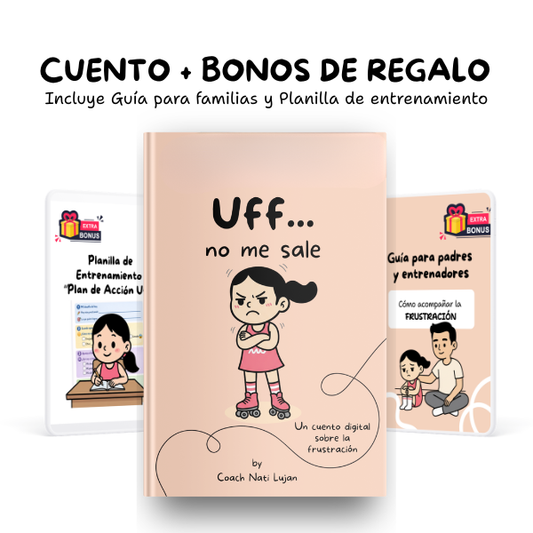 NUEVO 📘 Uff...no me sale. Un cuento sobre la frustración en el deporte.