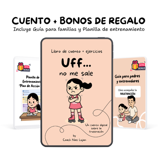 NUEVO 📘 Uff...no me sale. Un cuento sobre la frustración en el deporte.